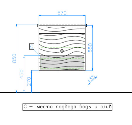 Тумба под раковину Style Line Вероника 60 ЛС-00000727 Люкс белая, PLUS фото