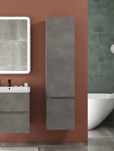 Шкаф-пенал Art&Max Techno AM-Techno-1600-AC-SO-FC305 L/R айс какао фото