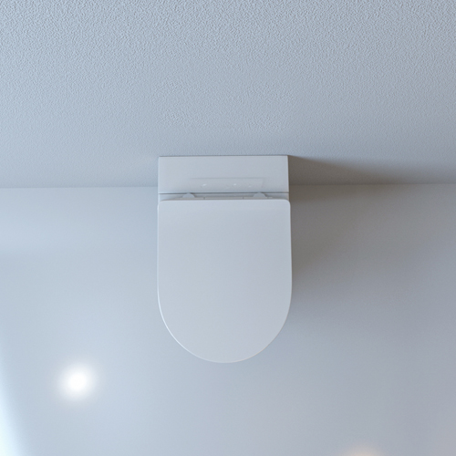 Унитаз приставной с функцией импульсного смыва Cerutti SPA Barbaria CT7264 с сиденьем фото