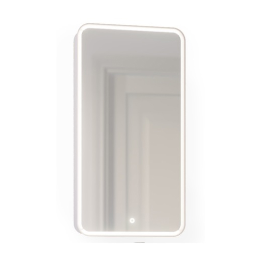 Зеркало-шкаф Jorno Pastel Pas.03.46/GR 46 см серый фото