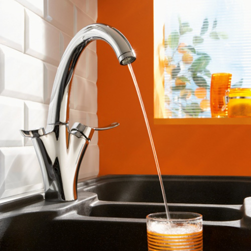 Смеситель для кухни с фильтром для воды Jacob Delafon Carafe E18865-CP фото