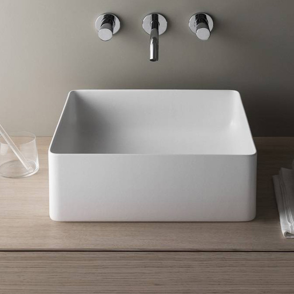 Накладная раковина-чаша Laufen Living Square 8.1143.3.000.112.1 36x36 см фото