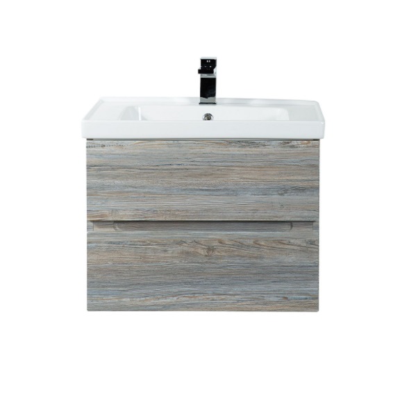 Тумба с раковиной подвесная Art&Max AM-Techno AM-Techno-700-2C-SO-LW635 70 см Сосна фото