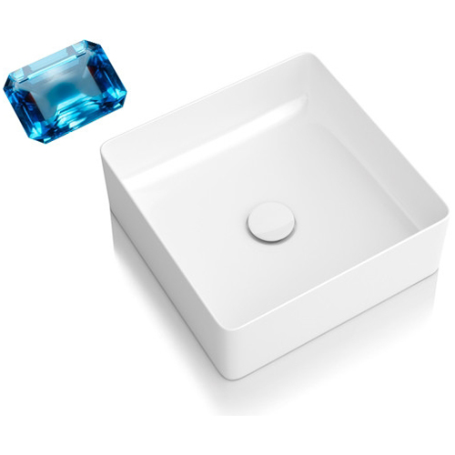 Накладная раковина-чаша Laufen Living Square 8.1143.3.000.112.1 36x36 см фото