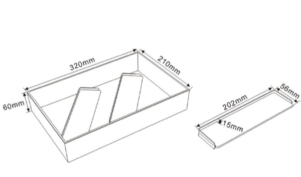 Органайзер для тумбы под раковину Vincea VCORG-43 фото