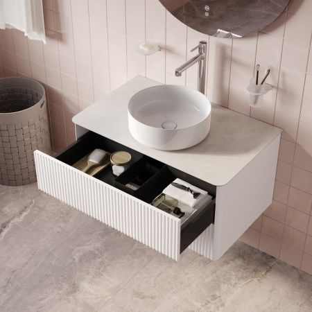 Тумба со столешницей Iddis Aiger AIG80W0i95K 80 см фото