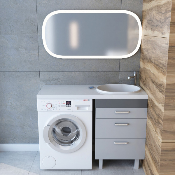 Раковина под стиральную машину Andrea Bruks 4680028070597 R фото