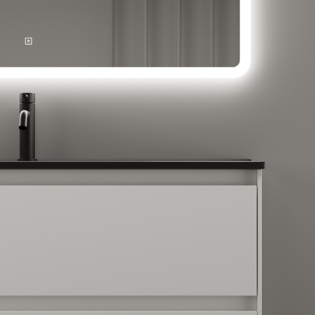 Тумба под раковину Sancos Cento CN100W белый глянец фото