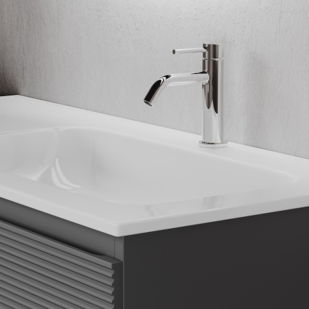 Тумба под раковину Sancos Folk FL100RGS Grey soft фото