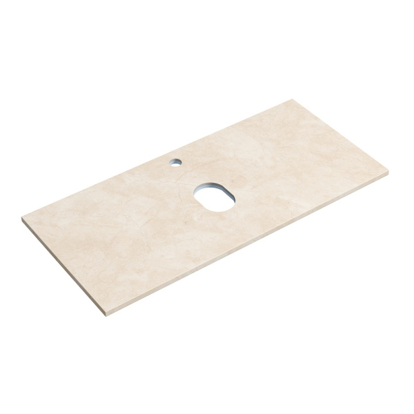 Столешница с отверстием под смеситель Sancos TT100A2X 100 см, kreman фото