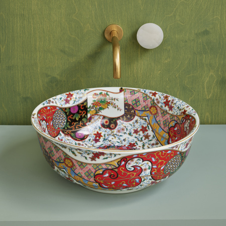 Накладная раковина Bronze de Luxe 2231 40x40 фото