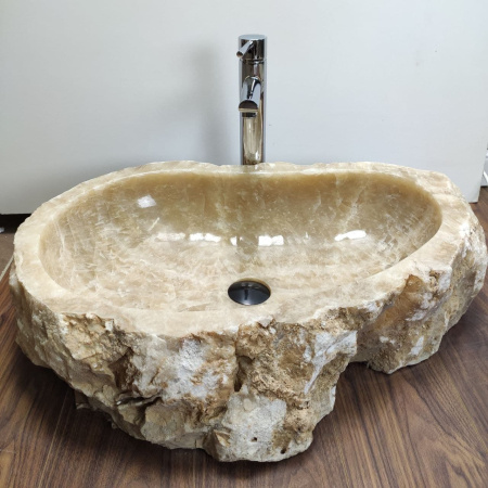 Накладная раковина из оникса Erozy BL EO-01359 (67*46*15) фото