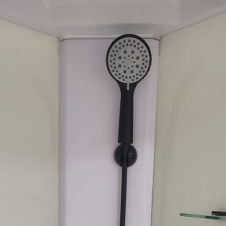 Душевая кабина Parly Penta P91B 90x90 черная фото