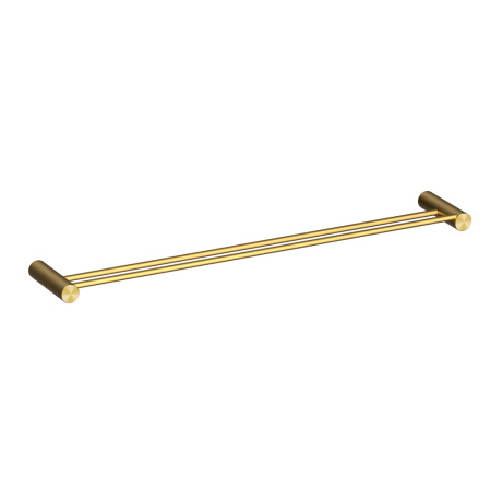 Полотенцедержатель двойной Raiber Premium Graceful RPG-80002 матовое золото фото