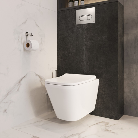 Унитаз подвесной безободковый VitrA Integra Square (Интегра Скуэр) 7082B003-0075 фото