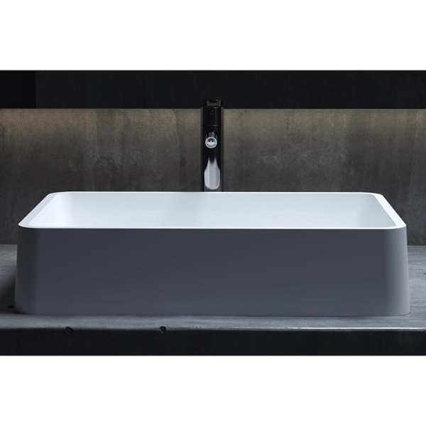 Накладная раковина Salini Gloria 1102207M 59x39 белая матовая фото