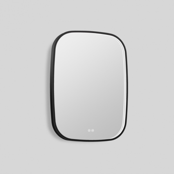 Зеркало с подсветкой Esbano ES-3311HD 60x80, черное фото