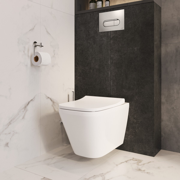 Унитаз подвесной безободковый VitrA Integra Square (Интегра Скуэр) 7082B003-0075 фото