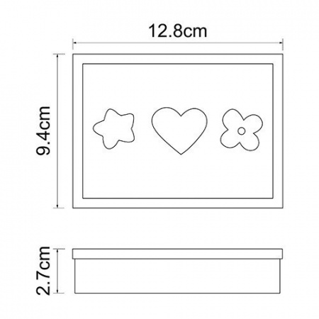 Мыльница настольная WasserKRAFT Lossa K-3429 фото