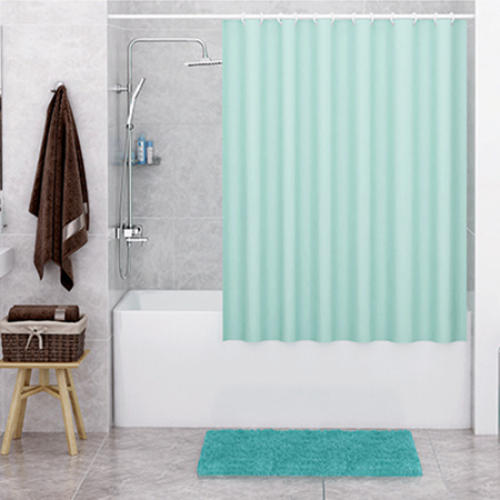 Текстильная шторка для ванны WasserKRAFT Oder SC-30301 фото