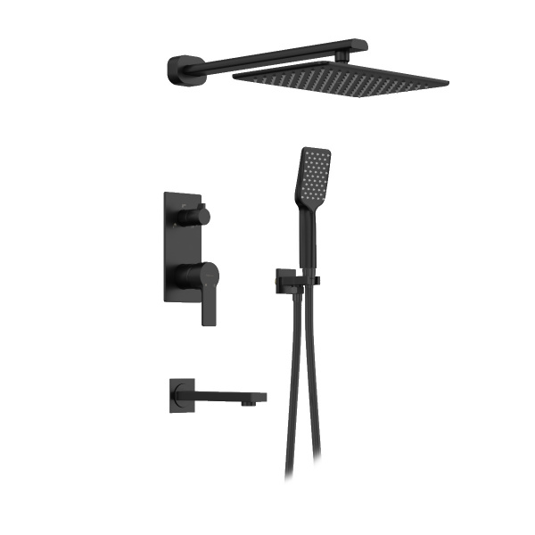 Душевая система скрытого монтажа Elghansa 54Q0743-Black фото