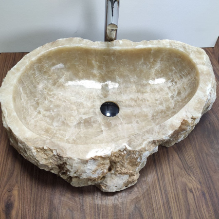 Накладная раковина из оникса Erozy BL EO-01359 (67*46*15) фото