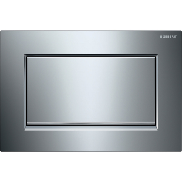 Смывная клавиша Geberit Sigma 30 115.893.KY.1 хром глянцевый/хром матовый фото