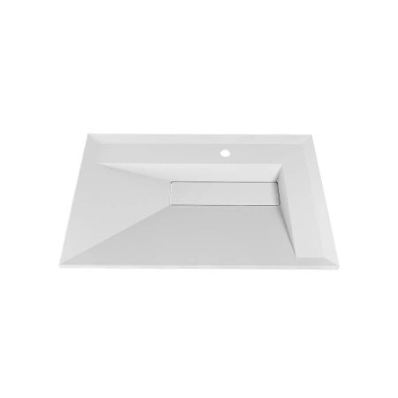 Раковина Uperwood Lotus 80 35490000000 белая глянцевая фото