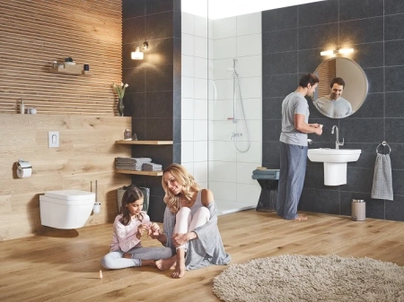 Унитаз подвесной Grohe Euro Ceramic 3920600H компактный фото