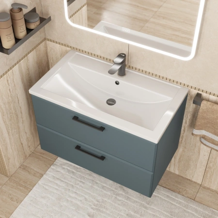 Тумба под раковину Uperwood Foster 80 TFosterNEW80g серый графит фото