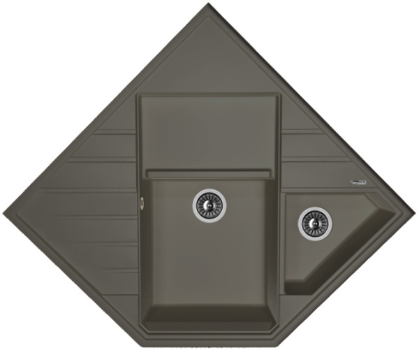 Кухонная мойка БОМБЕИ1/2 Florentina 20.375.J0900 антрацит фото