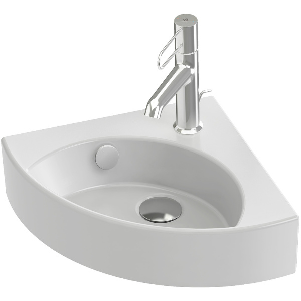 Угловой рукомойник Jacob Delafon Odeon Rive Gauche EGP112-00 34х34 фото
