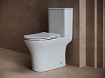 Унитаз компакт безободковый Ceramica Nova Fortuna CN9001-B с сиденьем микролифт Унитаз компакт безободковый Ceramica Nova Fortuna CN9001-B с сиденьем микролифт