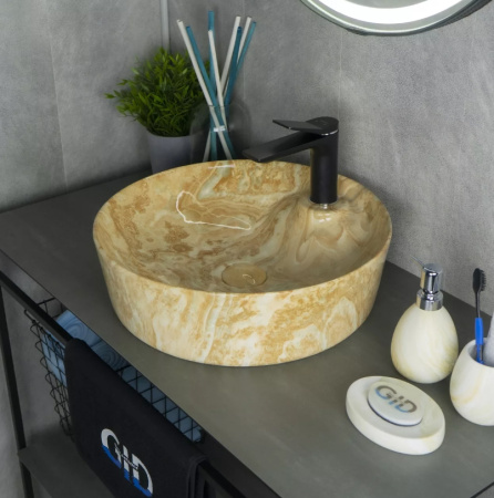 Накладная раковина GID MNC535 45х45 фото