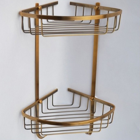 Полочка-решетка двухуровневая Magliezza Fiore 80102-br фото