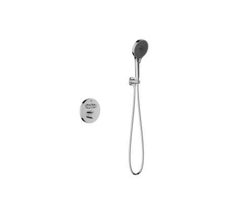 Душевая система скрытого монтажа с термостатом Vincea Inspire VSFW-3I22MT5CH хром фото