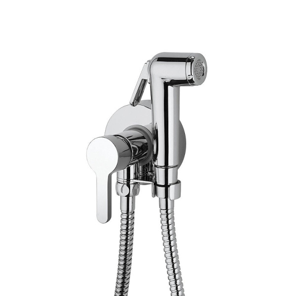 Комплект унитаза компакт с гигиеническим душем Sanitana Glam NC111661aosta с бачком и сиденьем Микролифт фото