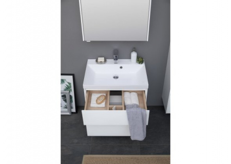 Тумба с раковиной Aquanet Гласс 80 00242524 фото