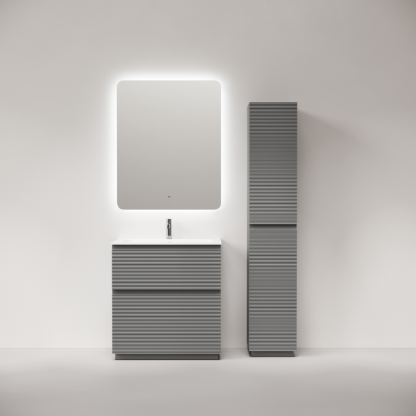 Тумба под раковину Sancos Folk Floor FL80FES Ergraut soft фото