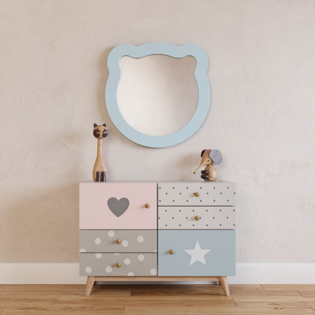 Детское зеркало Акватон Каспер 1A283502CR0E0 мишка фото