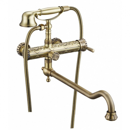 Смеситель для ванны с душем Zorg Antic A 101WDN-BR фото