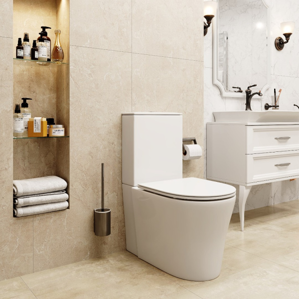 Унитаз напольный Cerutti SPA Santa CT8916 с сиденьем фото
