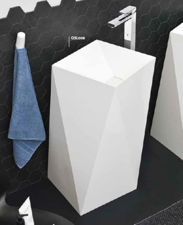 Раковина напольная Artceram Sharp OSL008 01 00 bi фото