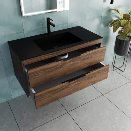 Тумба под раковину Vincea Chiara 2D VMC-2C2100CO С.Oak 100 см фото