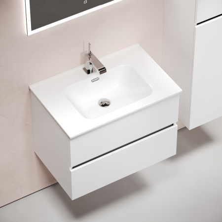 Тумба под раковину Sancos Urban UR70W белый глянец фото