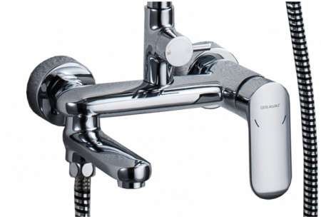 Душевая система (стойка) со смесителем Bravat Opal C F6125183CP-A1-RUS фото