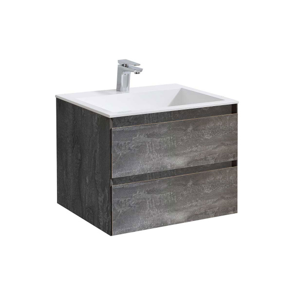 Тумба под раковину Vincea Luka VMC-2L600GS G.Stone 60 см фото