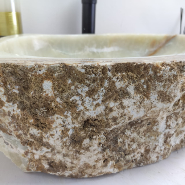 Накладная раковина из оникса Erozy Green EO-00517 (62*42*15cм) фото