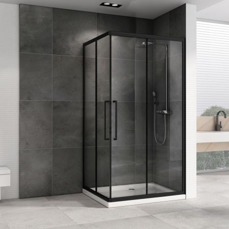 Душевой уголок ABBER Schwarzer Diamant AG02129BH 120x90 фото