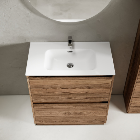 Тумба под раковину Sancos Libra Floor LB80FECH дуб чарльстон фото